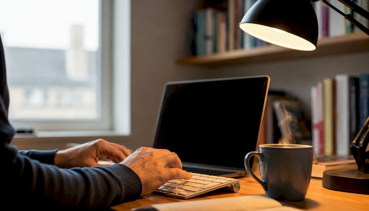 Drafting a pitch email to blogs that accept guest posts from a home office