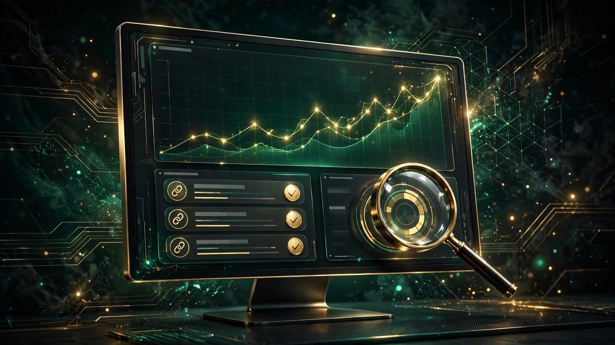 SEO dashboard showing how to measure guest posts performance over time
